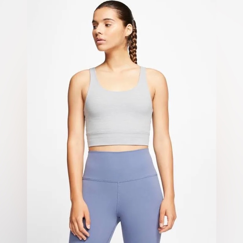 Nike Yoga Luxe Infinalon Cropped Tank Bra